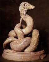 The Snake of Glycon; used to con unsuspecting audiences by Alexander