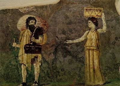 Crates and Hipparchia Villa Farnesina