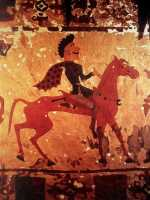 Scythian visits Athens prior to Anacharsis; prelude to Toxaris